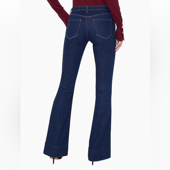 L'AGENCE Lenora Low-Rise Flared Jeans - Picture 3 of 8